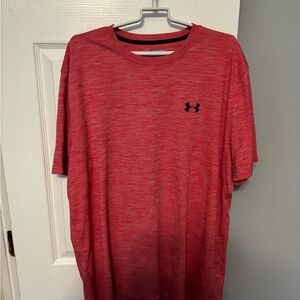 Under Armour Men's Heathered Red Tee